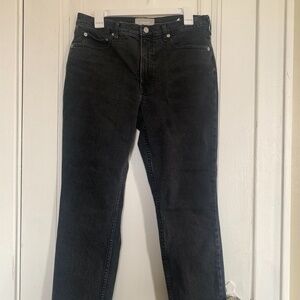 Everlane original cheeky jean in washed black